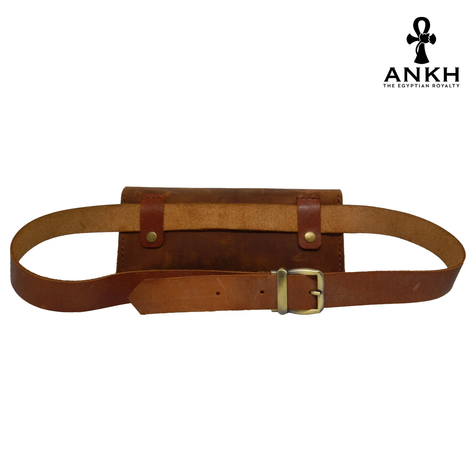 ANKH Hand-Made Genuine Leather Waist Bag