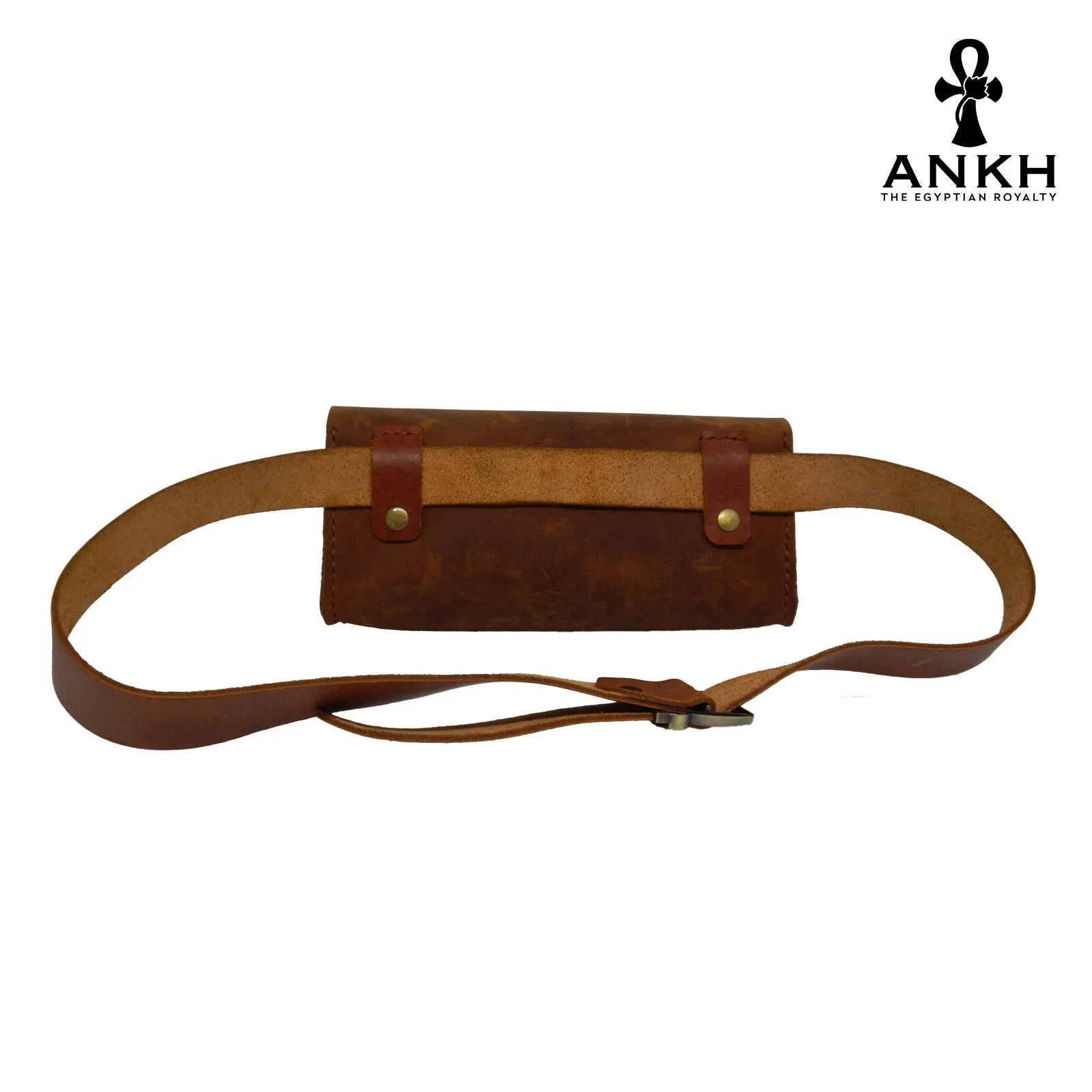 ANKH Hand-Made Genuine Leather Waist Bag