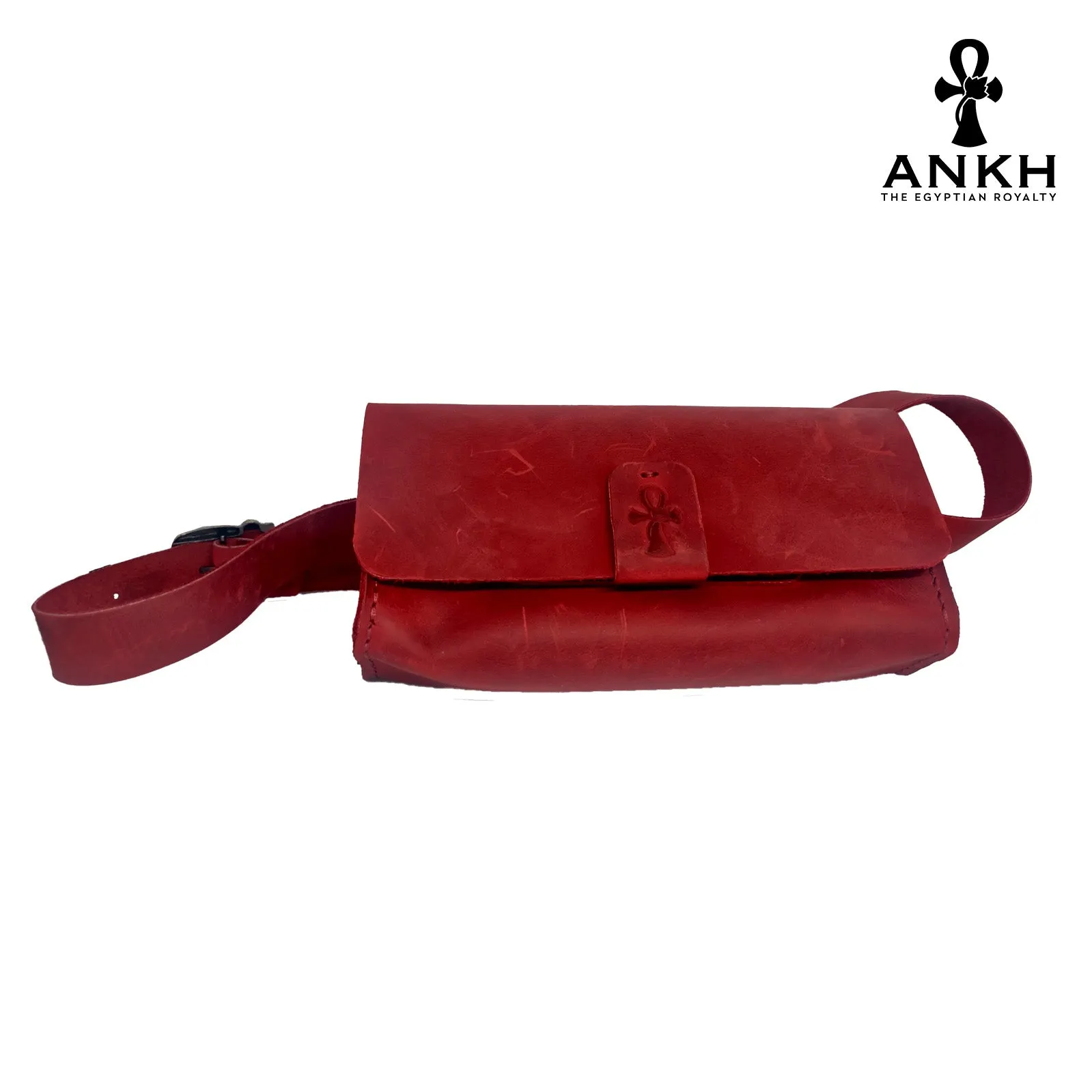 ANKH Hand-Made Genuine Leather Waist Bag