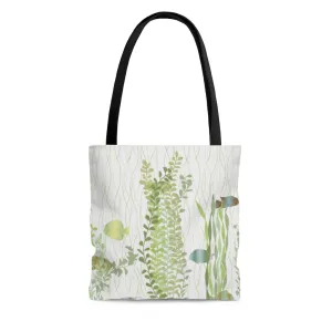 Aquarium Tote Bag in Green