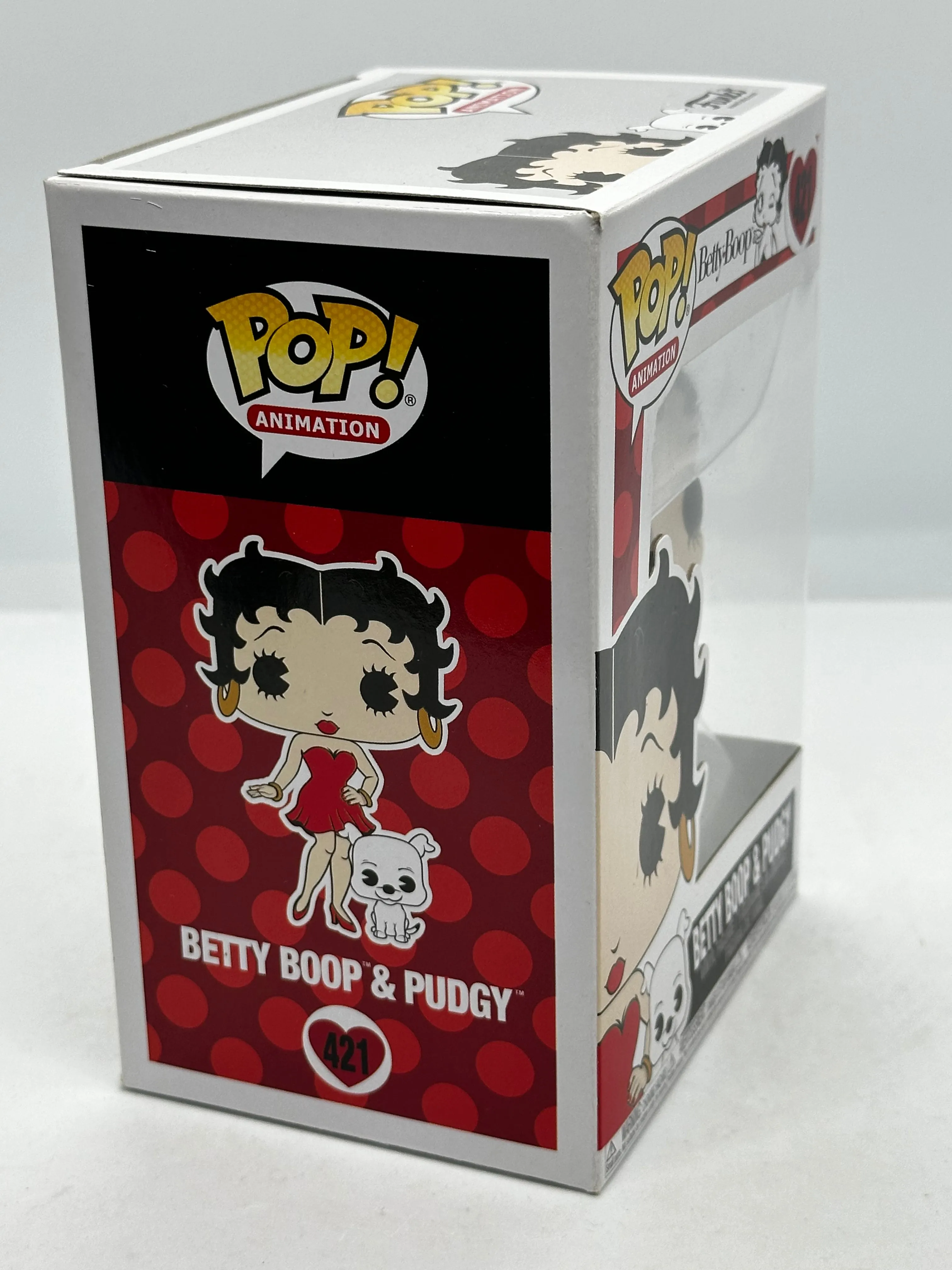 Betty Boop - Betty Boop & Pudgy #421 Pop! Vinyl