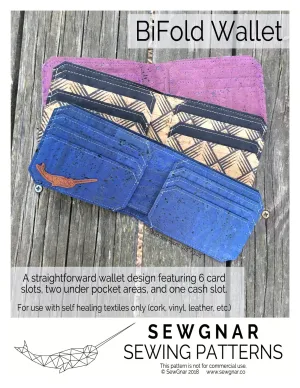BiFold Wallet (Paper Pattern) by SewGnar