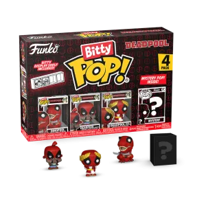 Bitty POP: Deadpool - Dinopool 4PK