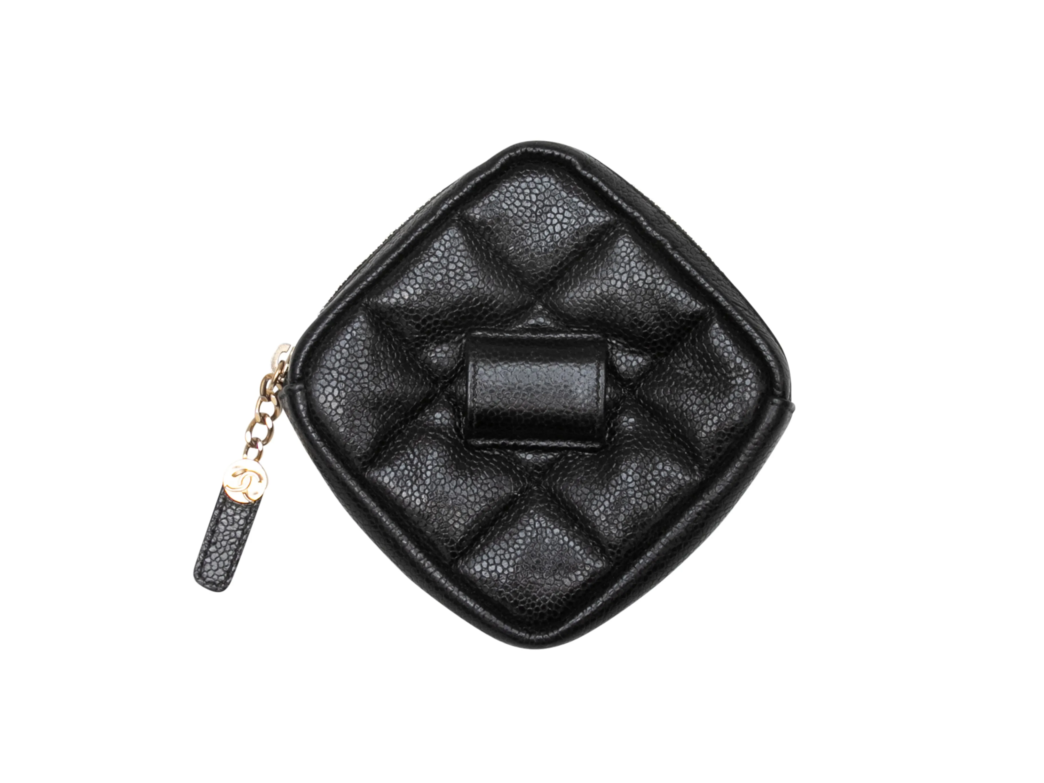 Black Chanel 20K Quilted Diamond Waist Bag