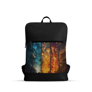 Black Orbit Laptop Backpack Thunder