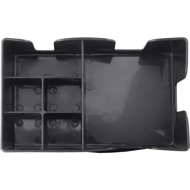 Black Plastic Bar Caddy Organizer