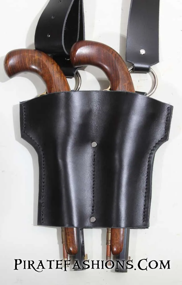 Brace of Pistols Holster Baldric