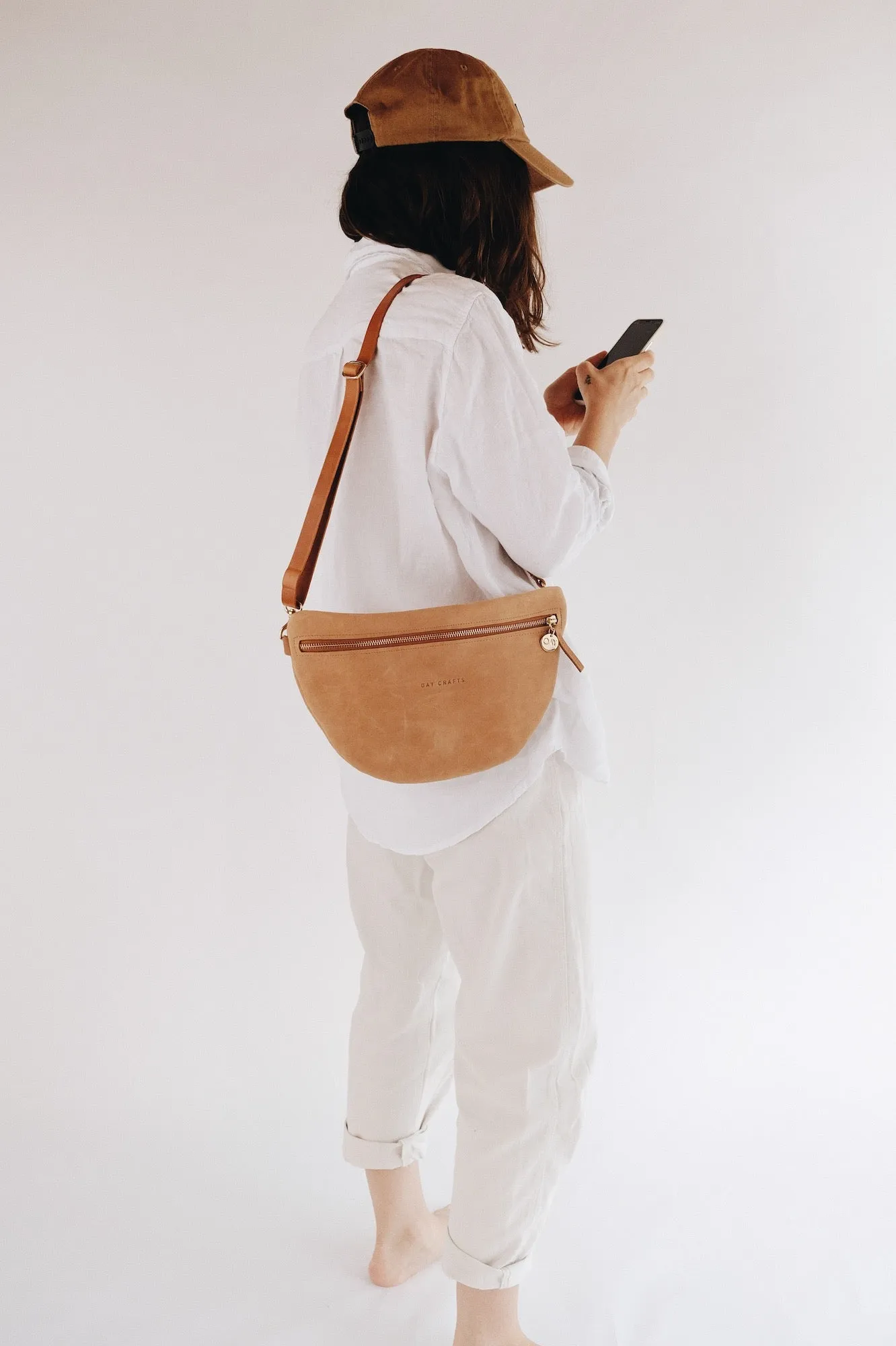 Brusttasche HALFMOON | braun
