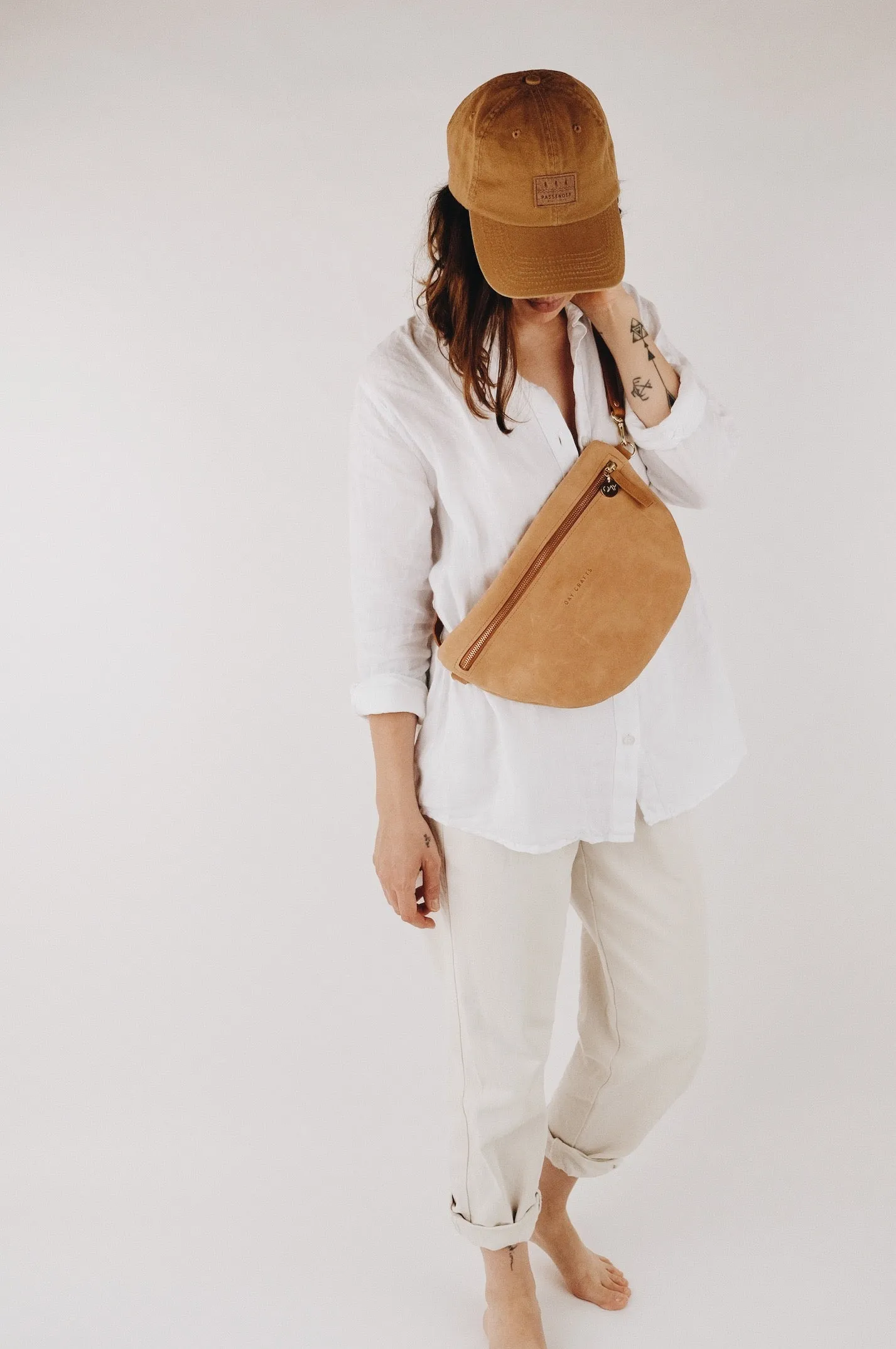 Brusttasche HALFMOON | braun