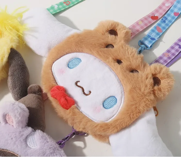 Cartoon Plush Coin Purse Card holder