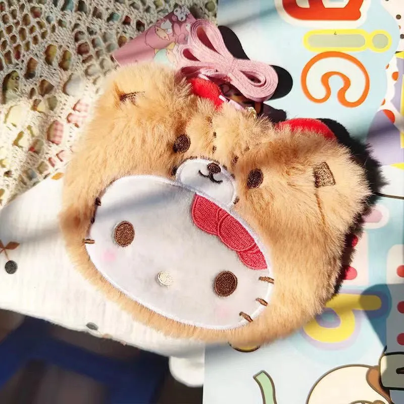 Cartoon Plush Coin Purse Card holder