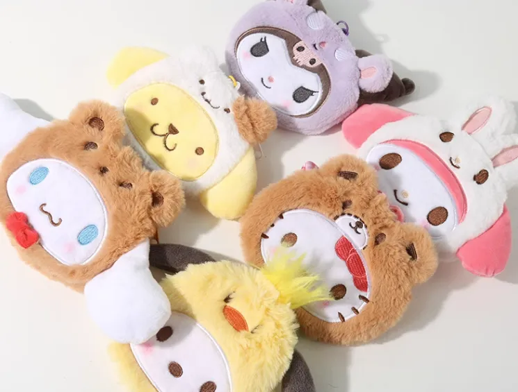 Cartoon Plush Coin Purse Card holder