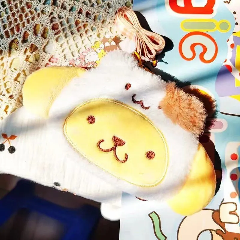Cartoon Plush Coin Purse Card holder