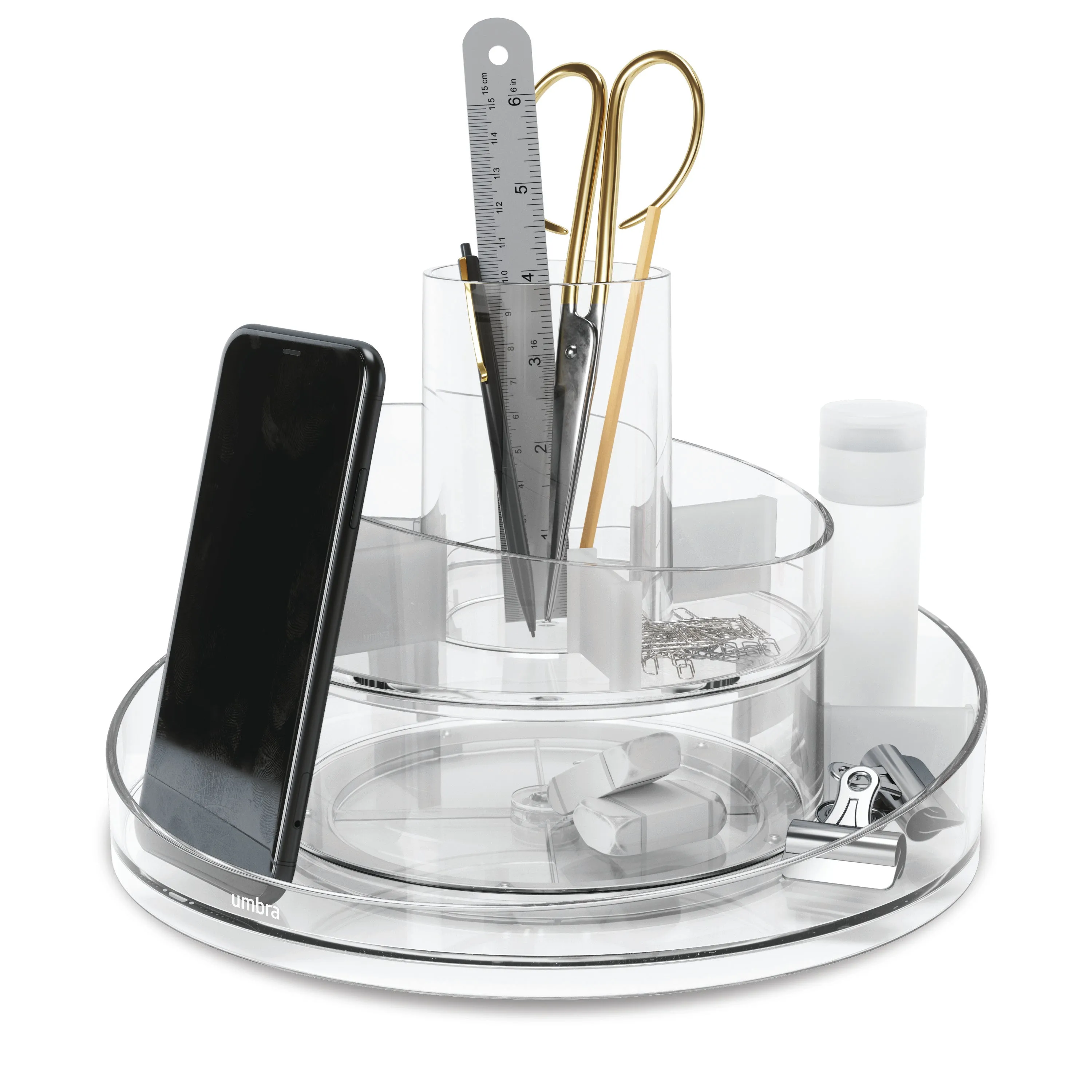 Cascada Rotating Cosmetics Organizer