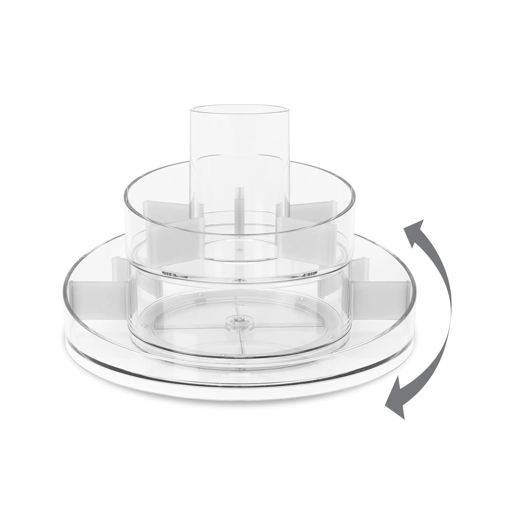 Cascada Rotating Cosmetics Organizer