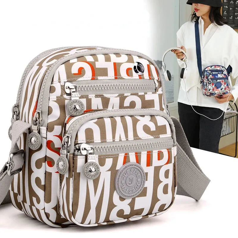 Chic Cascade One Shoulder Crossbody Mini Bag