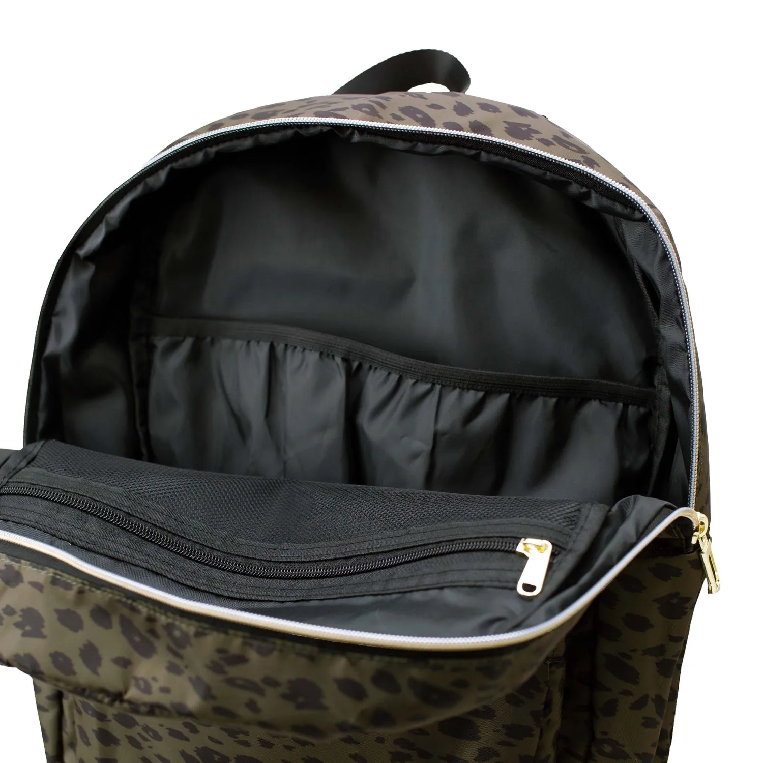 Classic Backpack - Green Leopard