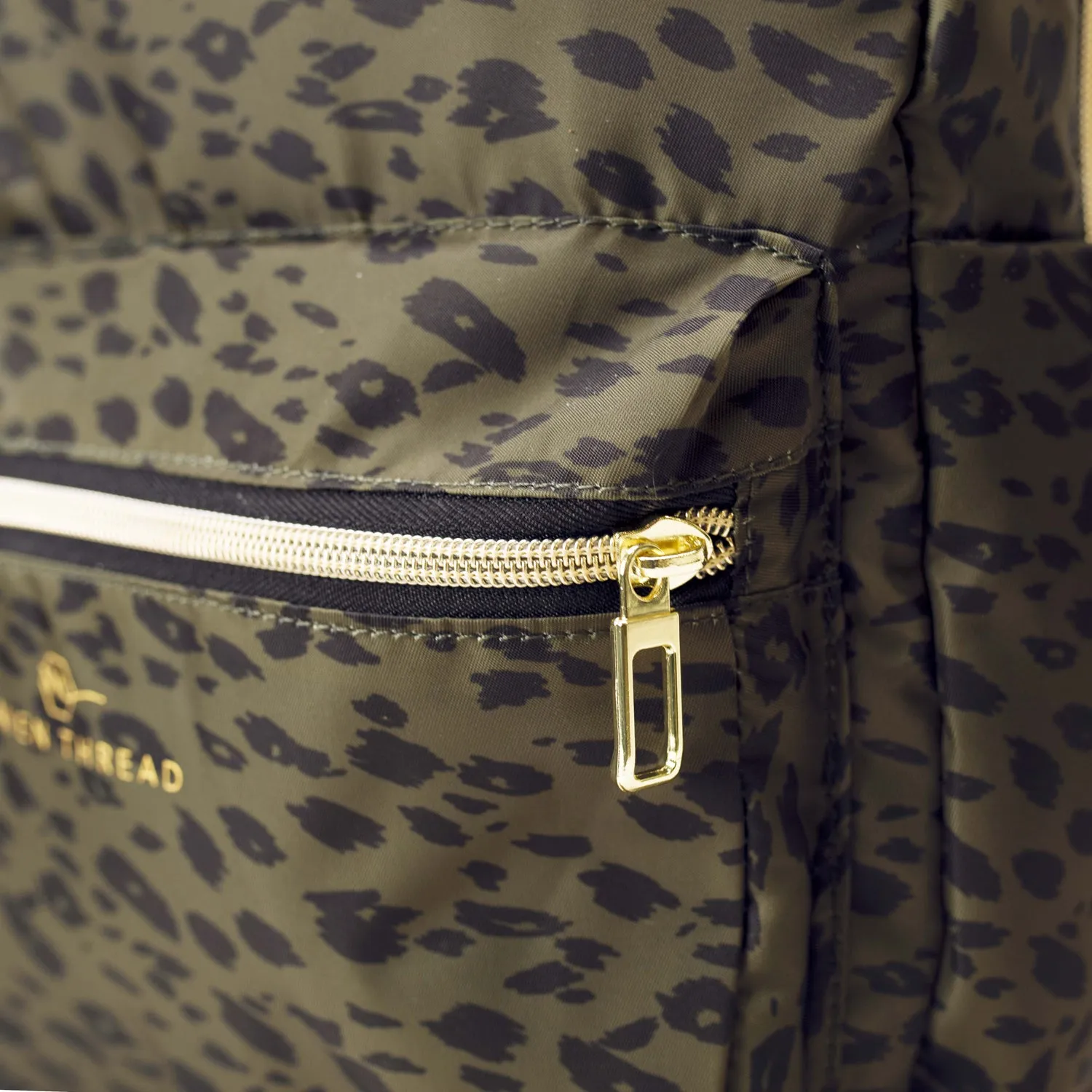 Classic Backpack - Green Leopard