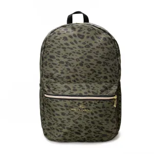 Classic Backpack - Green Leopard