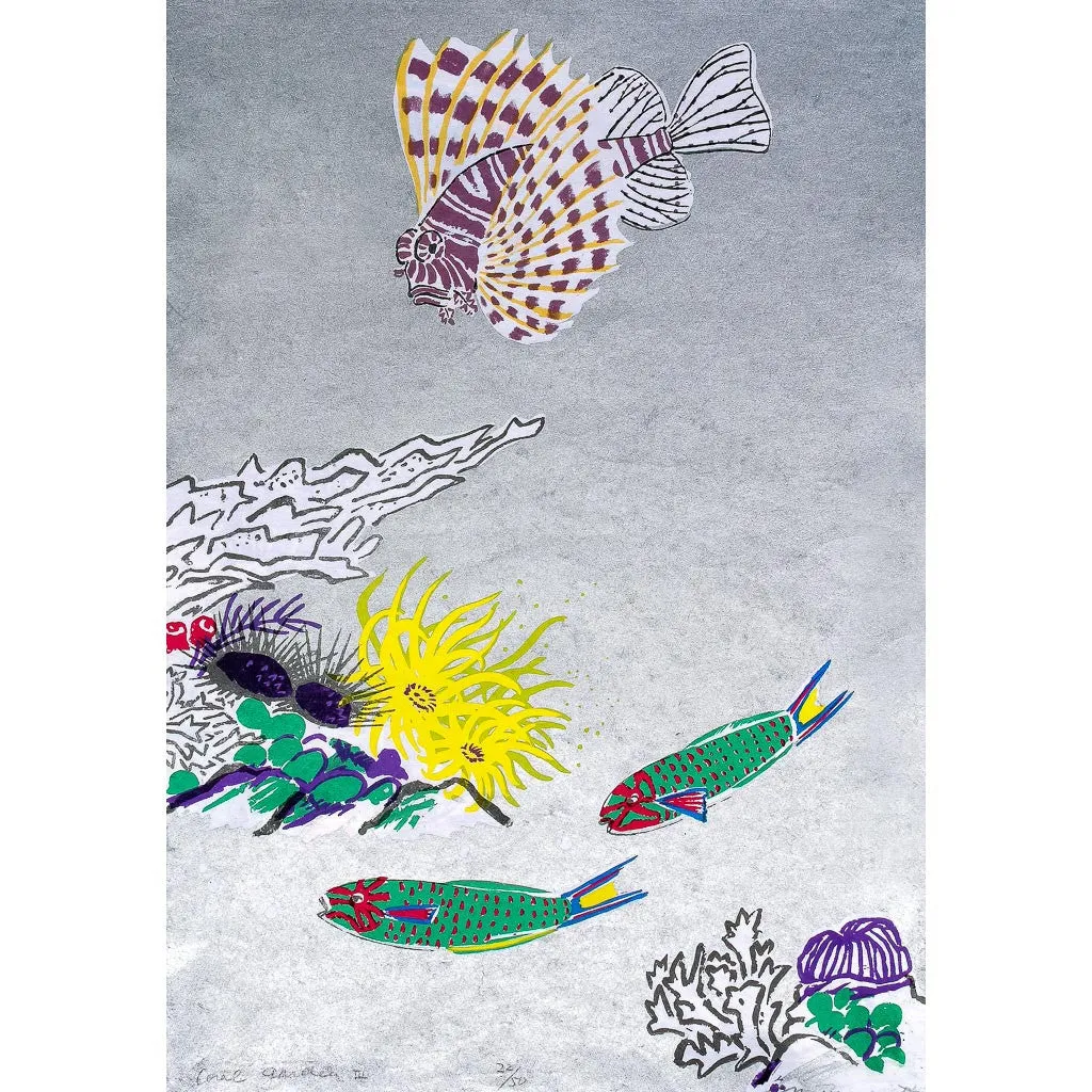 Coral Garden I, II, III