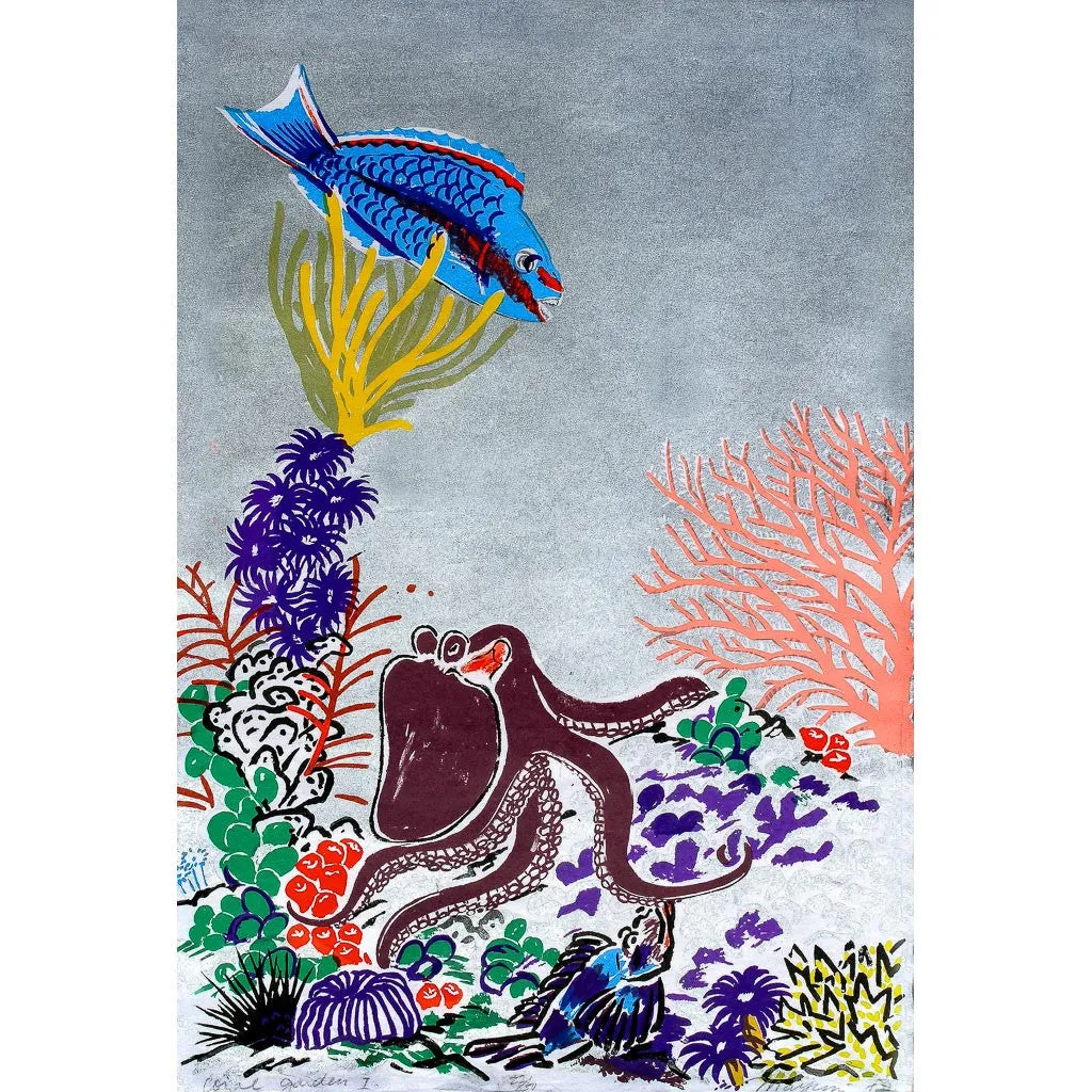 Coral Garden I, II, III