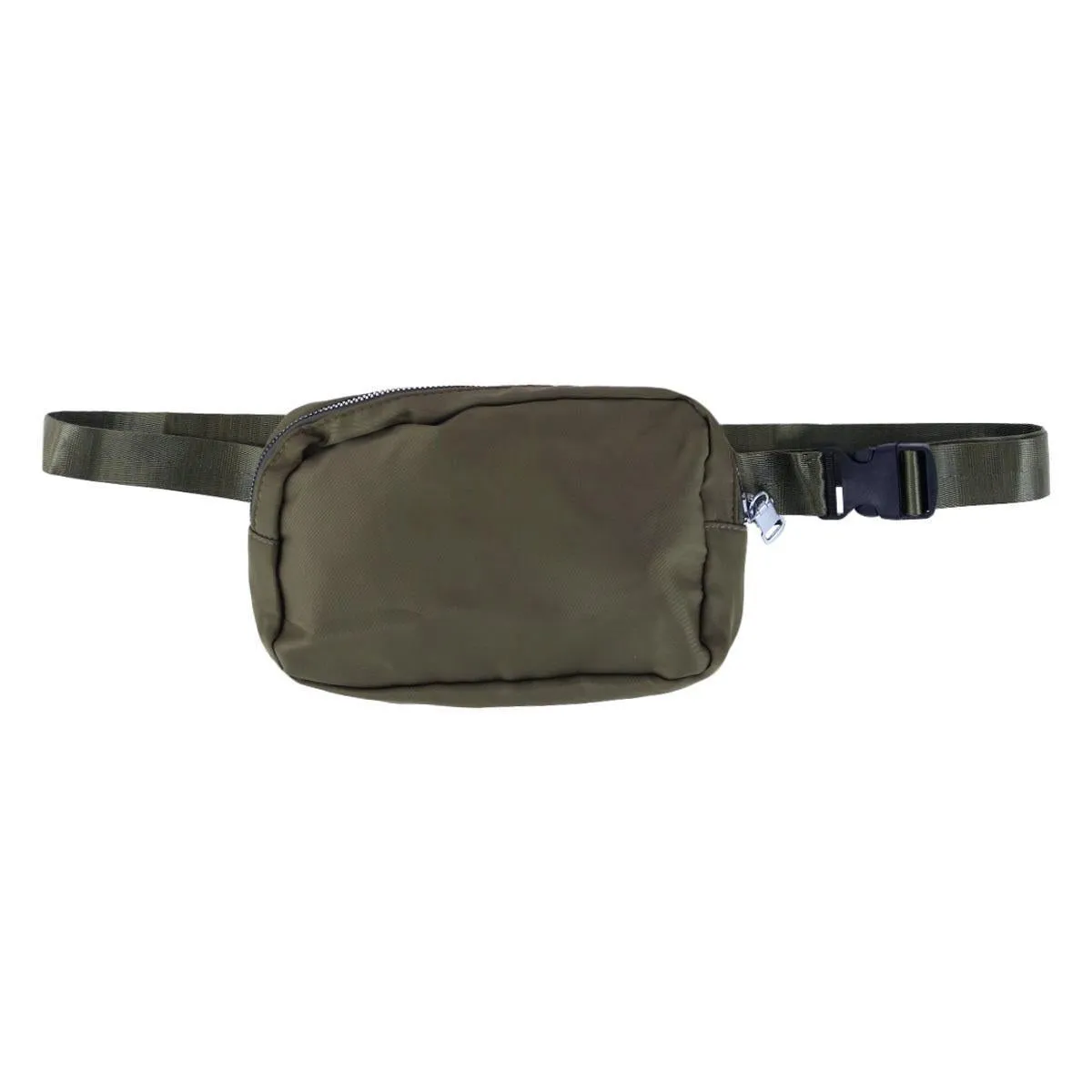 CTM® Nylon Rectangle Belt Bag
