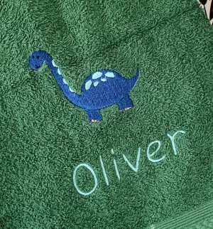 Dinosaur (Blue) Lunch Bag - Personalised