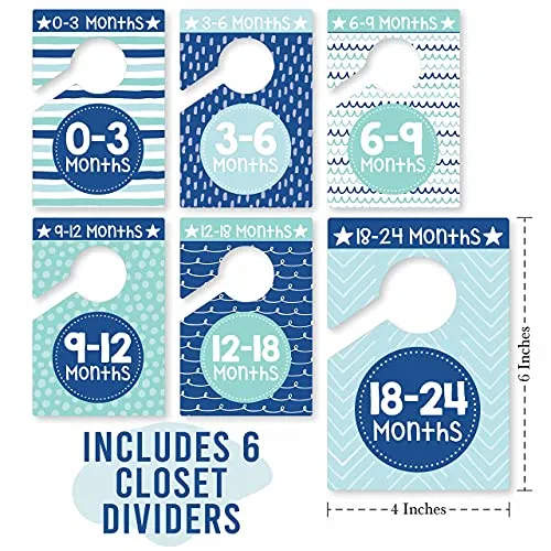 Doodle Baby Closet Dividers