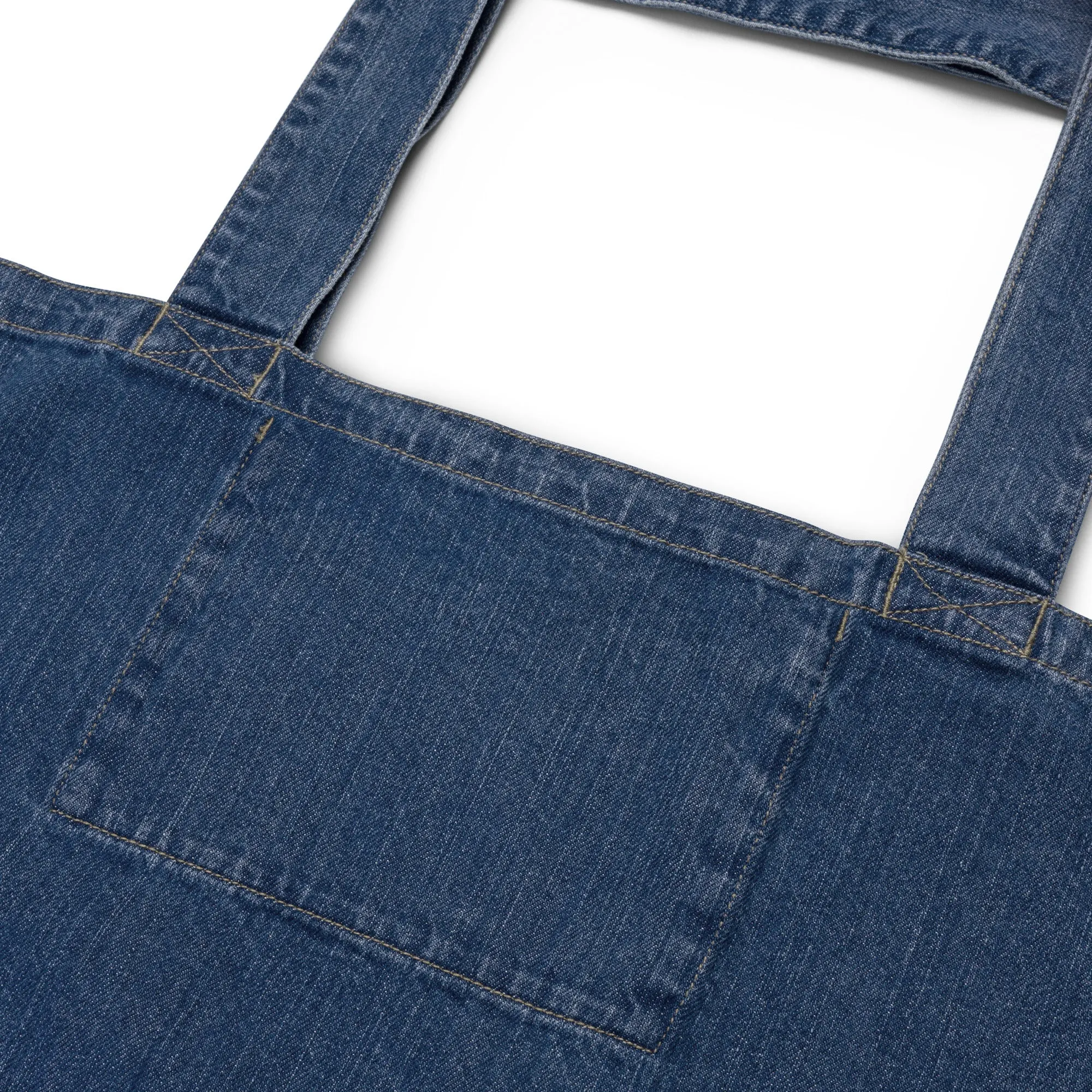 DUO MODERN "Peace Love Empathy" Organic Denim Tote bag