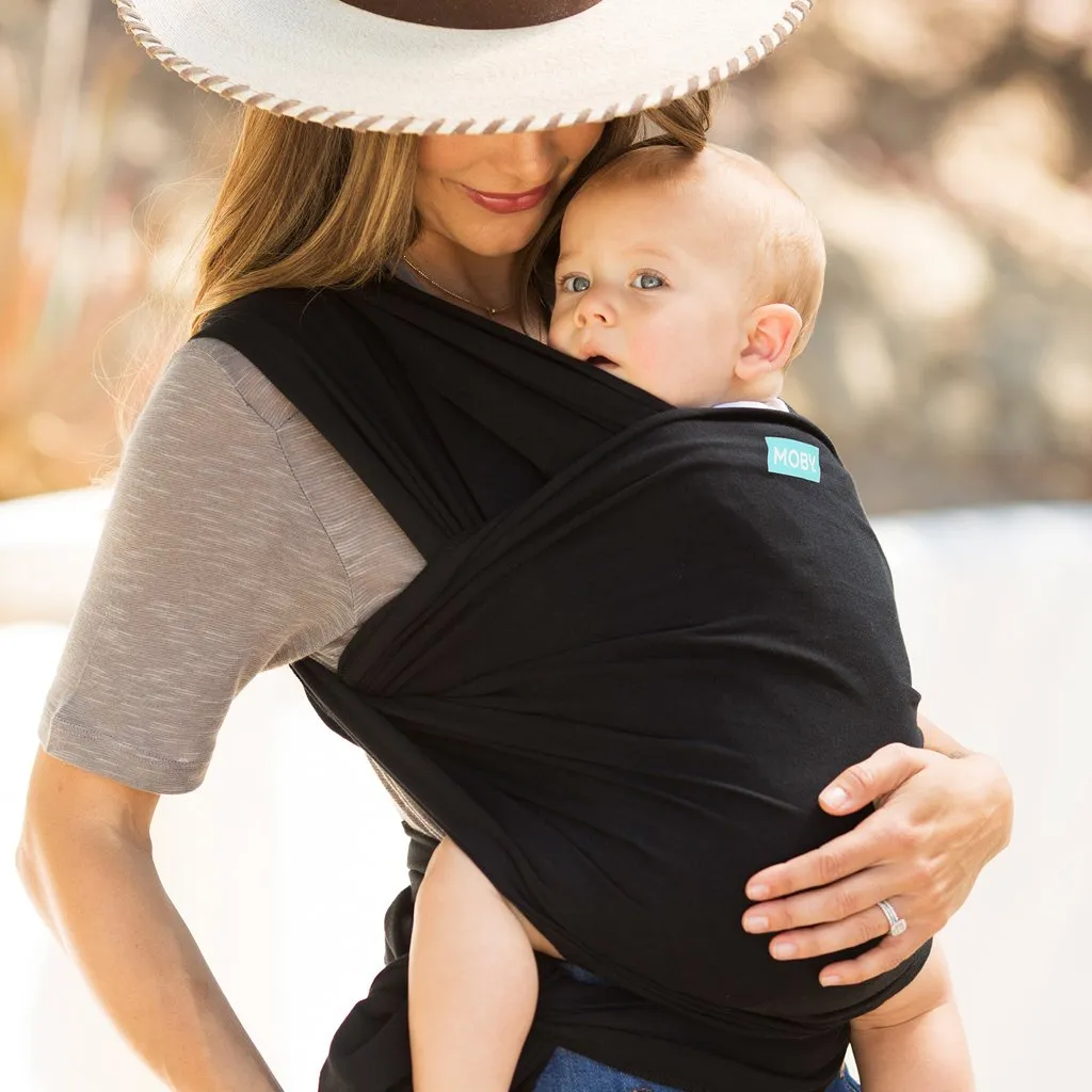 Evolution Baby Wrap Carrier - Black