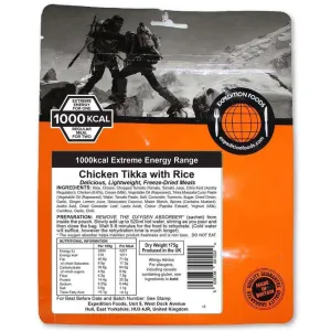Expedition Foods - Chicken Tikka with Rice (Extreme Energy)