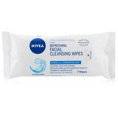 Facial Cleansing Wipes 3in1 Refreshing
