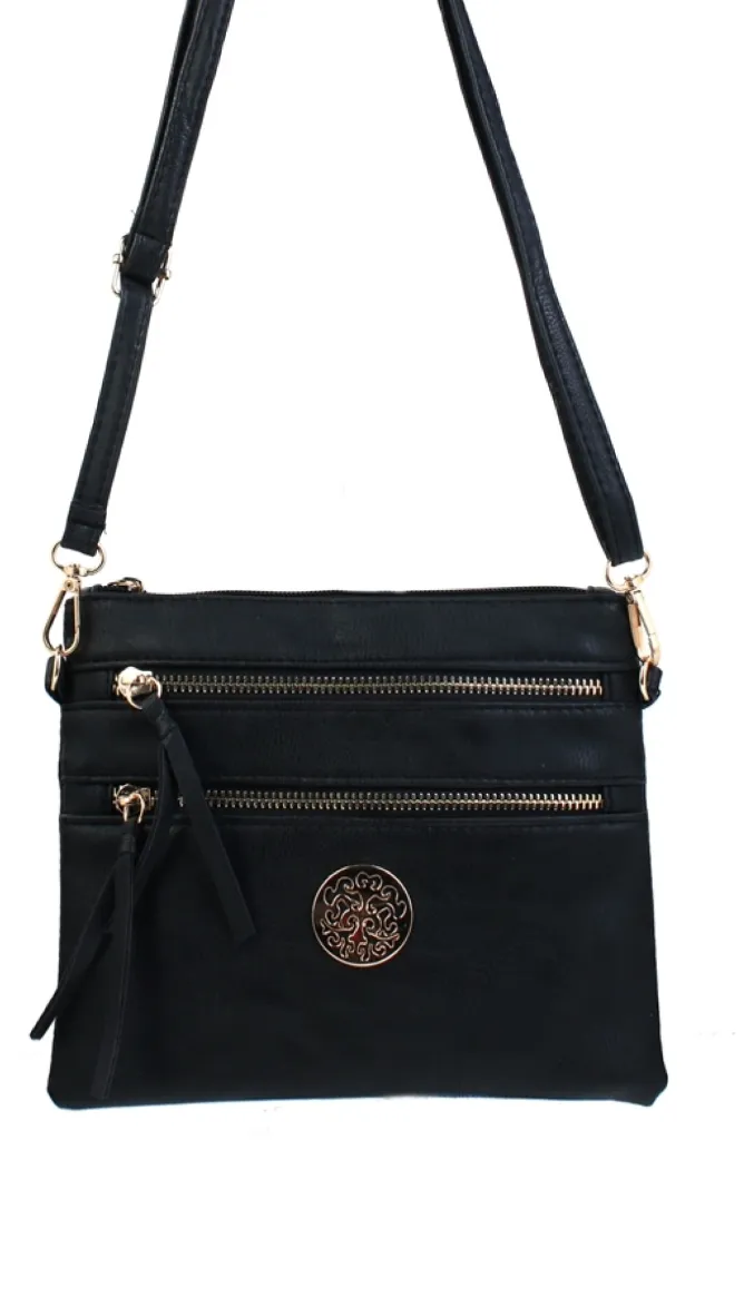 Faux Leather Cross Body