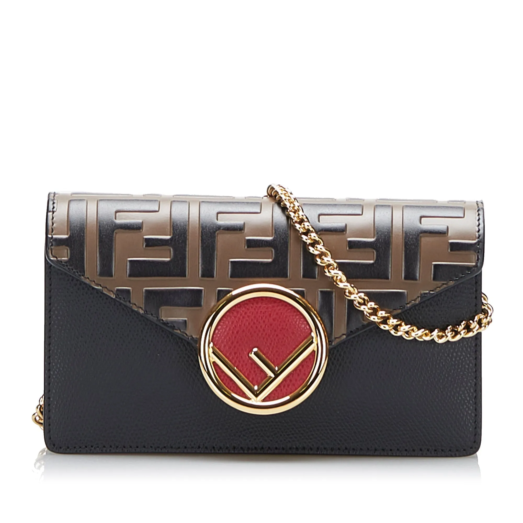 Fendi F is Fendi Convertible Belt Bag Brown