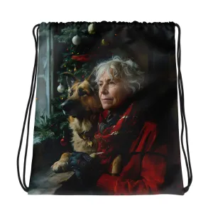 Festive Pals Drawstring bag