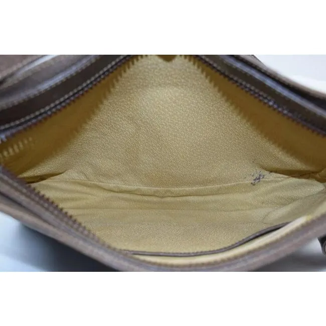 Gucci Gg Supreme W Guccissima Canvasleather Sherry Stripe Brown G Printredgreen Coated Canvas And Le