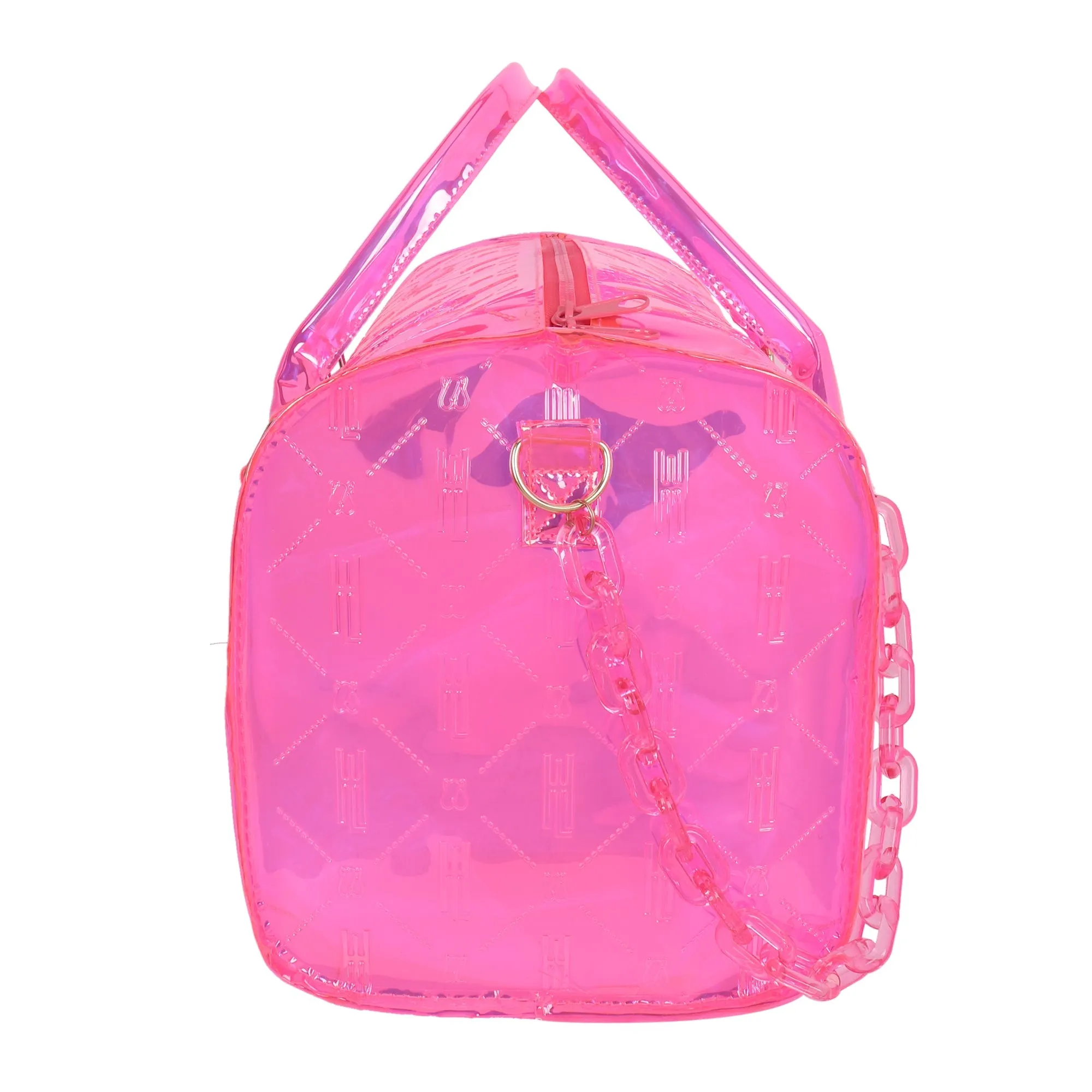 Hamster London Raver Duffle Bag Pink Large With personalization