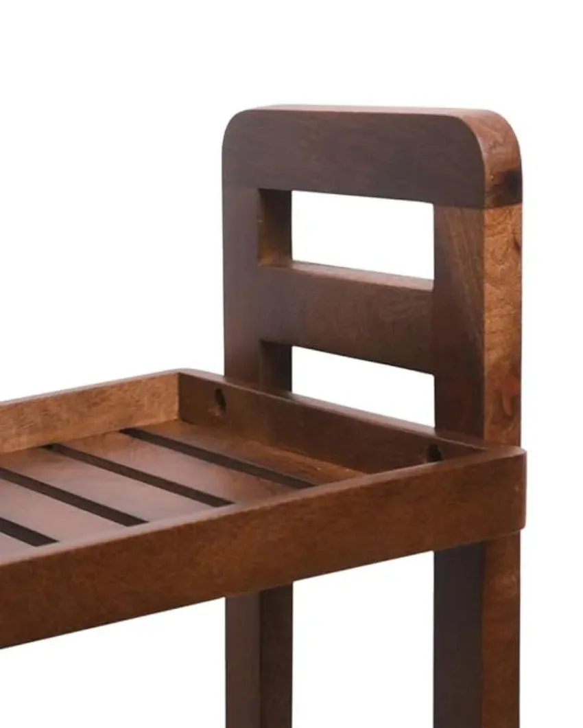 Handcrafted Premium Cocoa Wooden Multi-Purpose Organizer | 8 x 14 inches