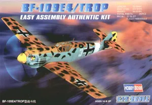 Hobby Boss Aircraft 1/72 Bf-109E-4 Tropical Kit