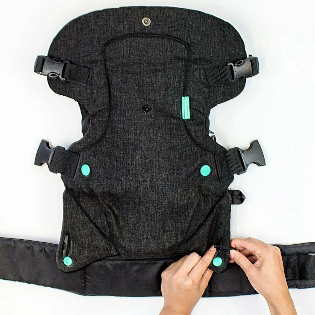 Infantino Flip Advanced 4 in 1 Convertible Carrier  - Gray, One Size