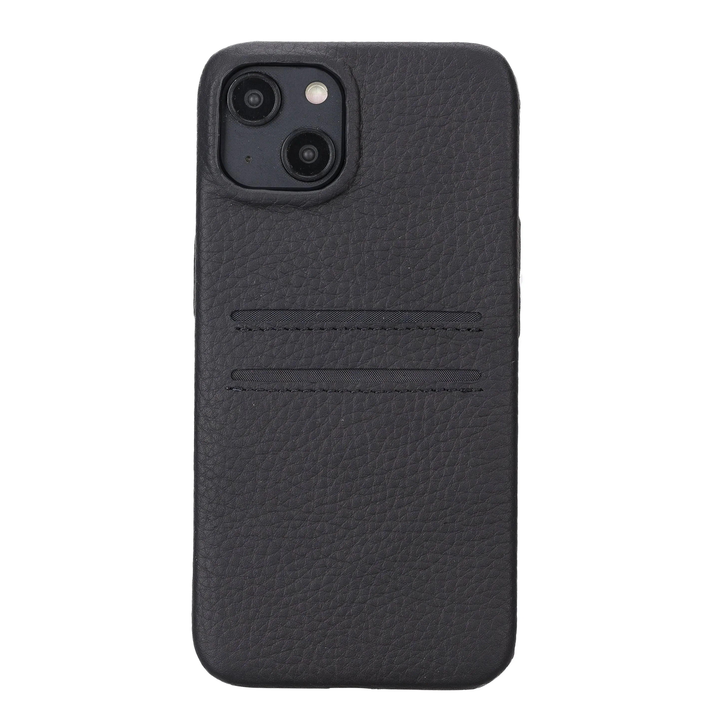 iPhone 14 Snap-on Leather Wallet Case