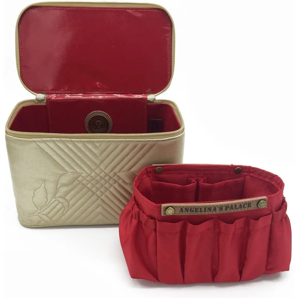 Kemi Makeup Case Memory Gold