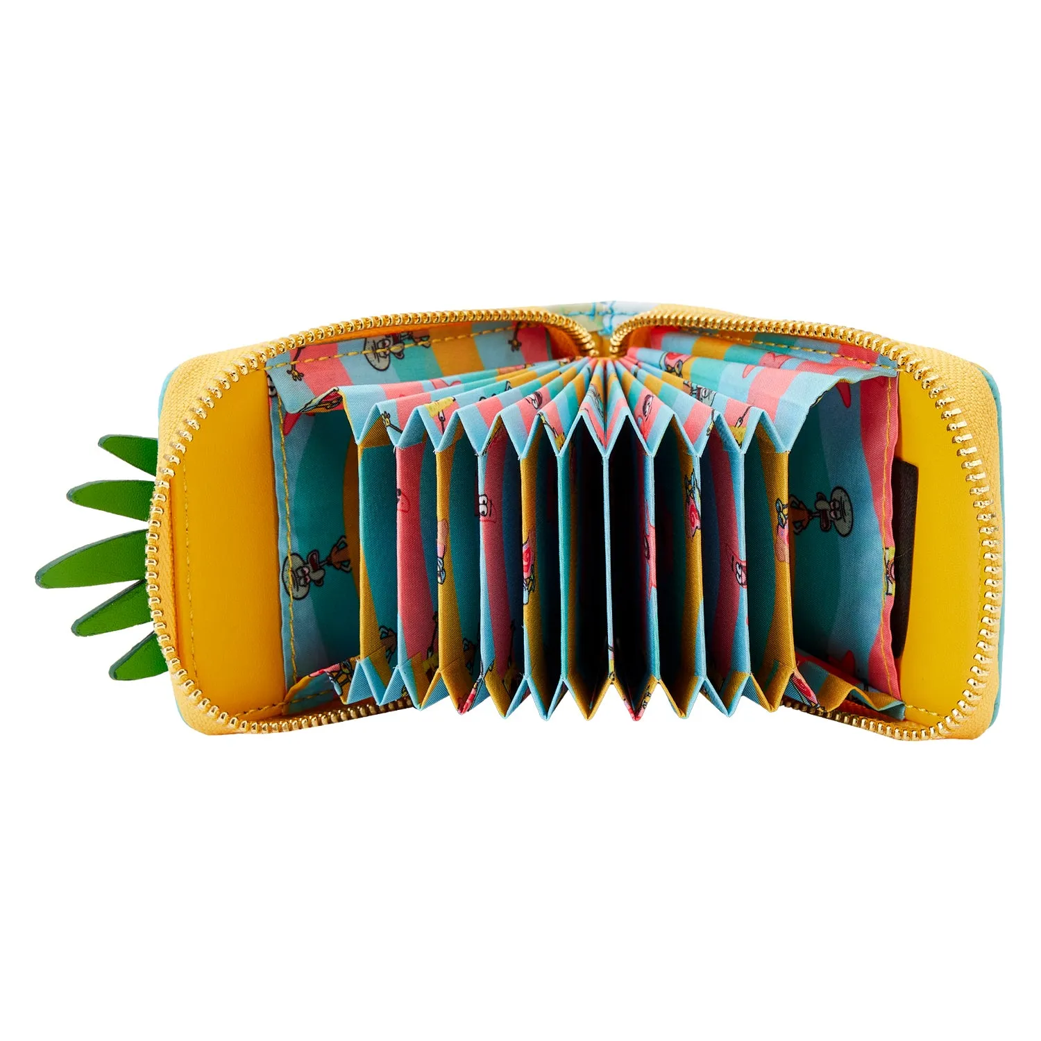 LF Nickelodeon Spongebob Squarepants Pineapple House Accordion Wallet