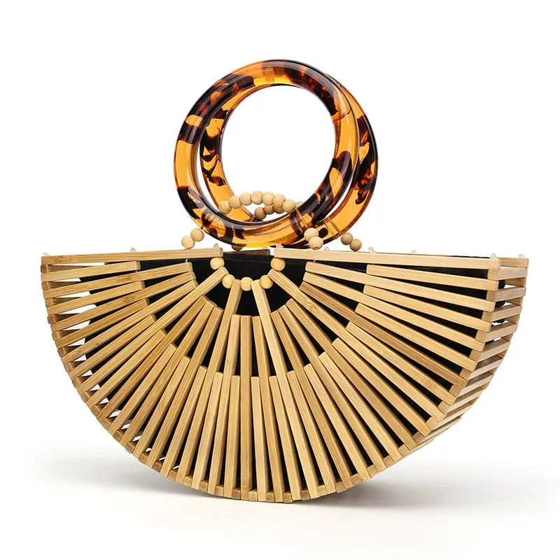 Luxury Bamboo Handbag