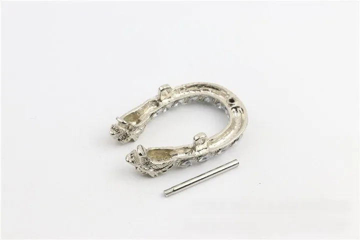 Metal Purse Label 2 1/4" 56mm Charm Tag Decoration Supply Heavy Duty Handbag Bag Making Replacement Hardware Wholesale Bulk