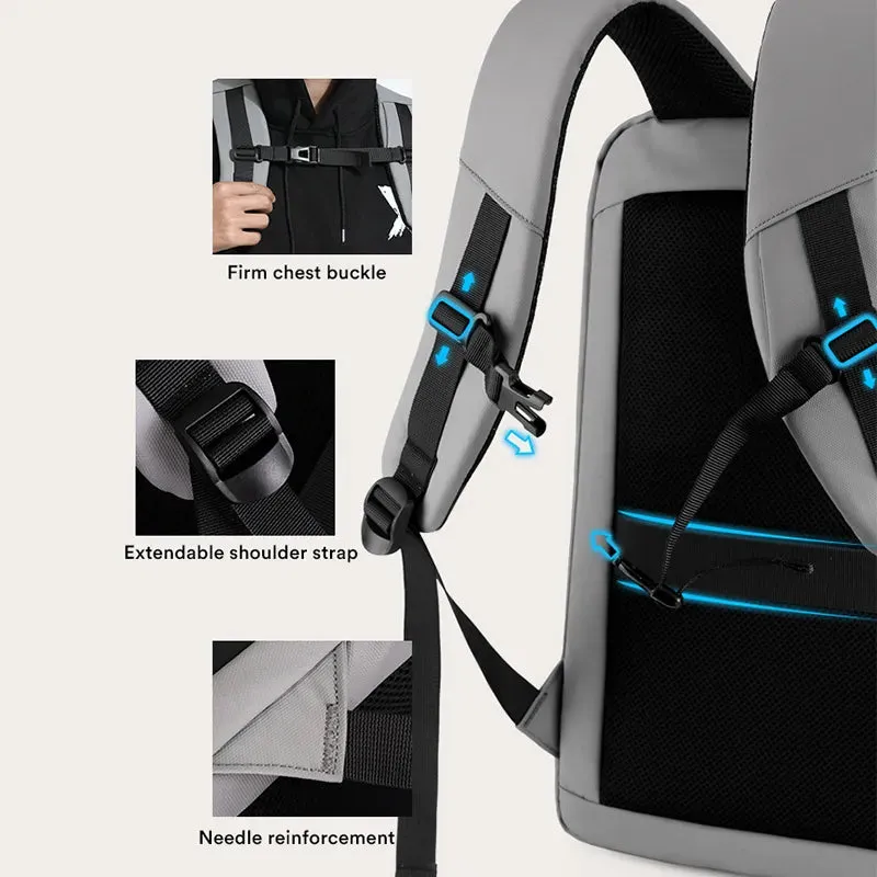 Modern 17.3-inch Hard Shell Business & eSports Laptop Backpack