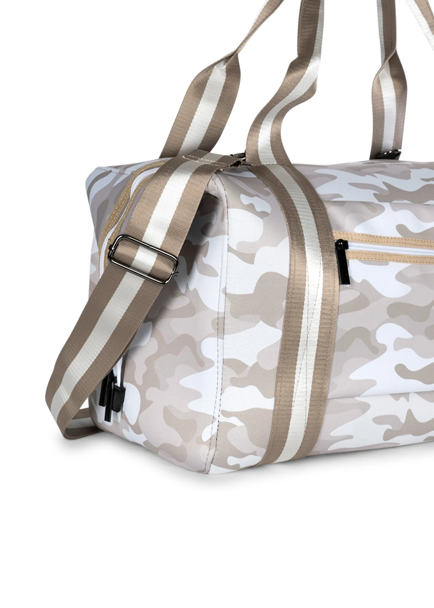 Morgan Sahara Neoprene Weekender with Monogram