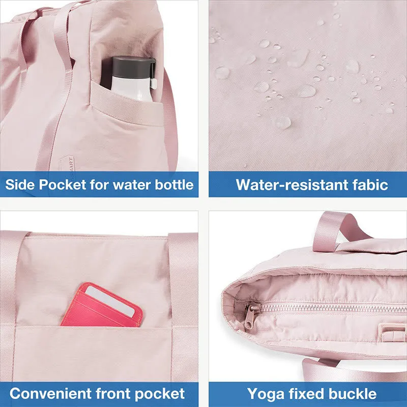 Multifunctional Fitness Tote For Yoga Mat Womens Protable Shoulder Bag