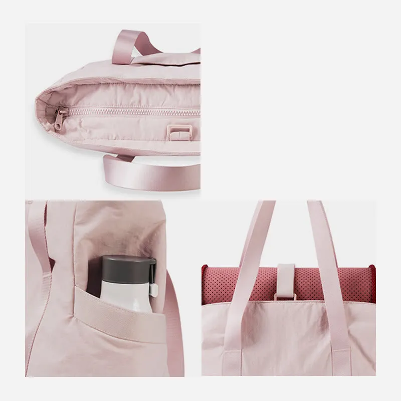 Multifunctional Fitness Tote For Yoga Mat Womens Protable Shoulder Bag
