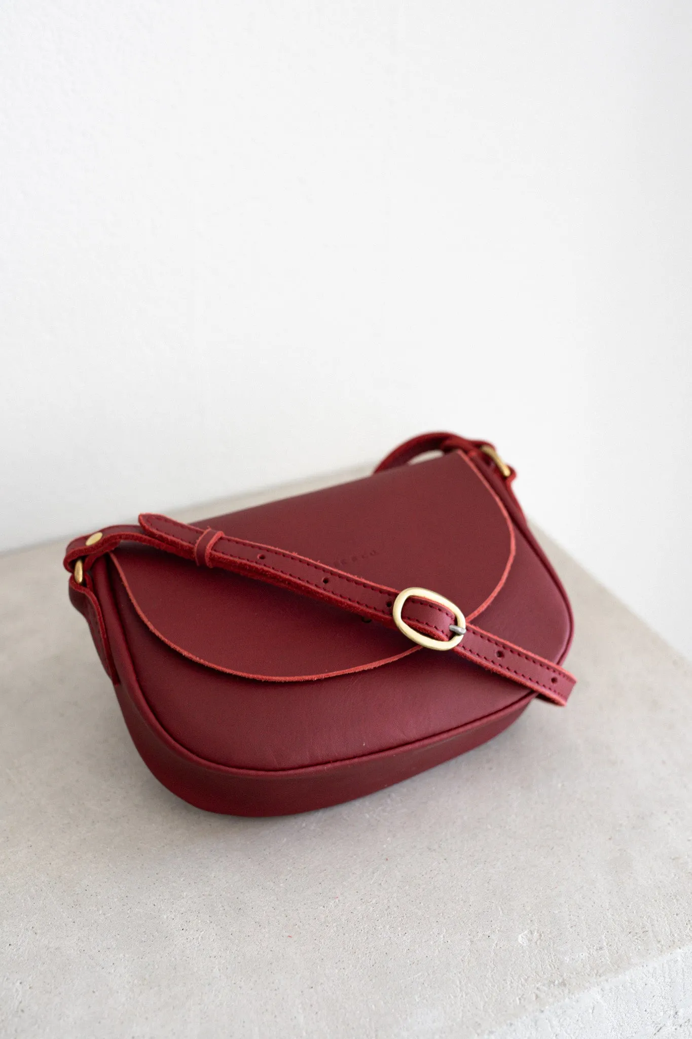 NEW The Mini Saddle Bag in Bramble | Special Edition